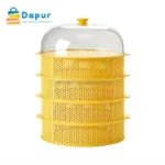 Dapurbd-kitchenware-cookset-5-Layer-Food-Insulation-Covers-Transparent-Stackable-Dustproof-Leftovers-Food-Storage-Box-Container-10