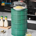 Dapurbd-kitchenware-cookset-5-Layer-Food-Insulation-Covers-Transparent-Stackable-Dustproof-Leftovers-Food-Storage-Box-Container-12