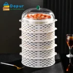 Dapurbd-kitchenware-cookset-5-Layer-Food-Insulation-Covers-Transparent-Stackable-Dustproof-Leftovers-Food-Storage-Box-Container-14