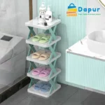 Dapurbd-kitchenware-cookset-5-Layer-Shoe-Organizer-Rack-Vertical-Shoe-Tower-Narrow-Corner-Shoe-Rack-03