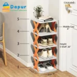 Dapurbd-kitchenware-cookset-5-Layer-Shoe-Organizer-Rack-Vertical-Shoe-Tower-Narrow-Corner-Shoe-Rack-04