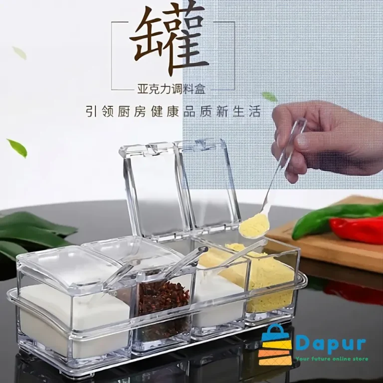 dapurbd-kitchenware-SpiceBox&Tools-4-Compartment-Crystal-SpiceRack-Seasoning-Acrylic-Spicebox-01