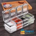 dapurbd-kitchenware-SpiceBox&Tools-4-Compartment-Crystal-SpiceRack-Seasoning-Acrylic-Spicebox-2