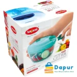 Dapurbd-Kitchenware-Cutting and Chopping-Best Anjani 2 in 1 Large Handy and Compact Chopper-1