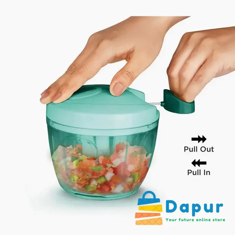 Dapurbd-Kitchenware-Cutting and Chopping-Best Anjani 2 in 1 Large Handy and Compact Chopper-Cover