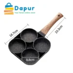 Dapurbd-kitchenware-cookset-Egg Frying Pan Nonstick Pancake Pans 4-Cups Cookware Pancake Pan Egg Pan-07