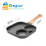 Dapurbd-kitchenware-cookset-Egg Frying Pan Nonstick Pancake Pans 4-Cups Cookware Pancake Pan Egg Pan-11