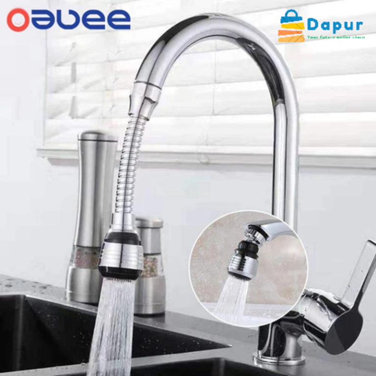 Dapurbd-kitchenware-gadgests-cleaningtools- 360 Degree Stainless Steel Water Tape Extension Faucet- Cover