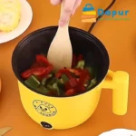 dapurbd.com-gadgets-ricecooker-1.8L Electric Hot Pot Yellow Lucky Duck Non-stick Pot-09