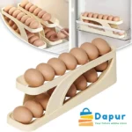 DapurBD-Kitchenware-Cooking Tools- Automatic Rolling-Down Double-Layer Egg Dispenser- 01