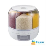 DapurBD-Kitchenware-Spice Box & Tools-6-Grid Dry Food Container Rice-Cereal Dispenser-01