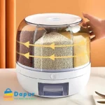 DapurBD-Kitchenware-Spice Box & Tools-6-Grid Dry Food Container Rice-Cereal Dispenser-04