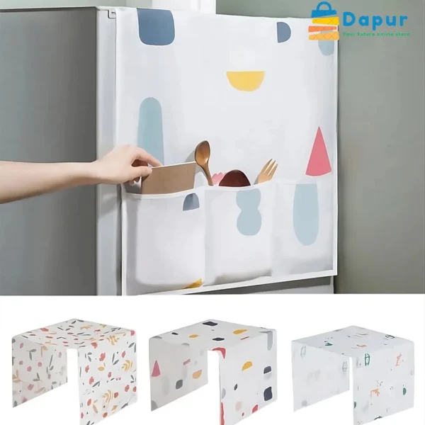 DapurBD-Kitchenware-Cleaning Tool-Fridge Dust Cover Maintain Hygiene and Cleanliness for Your Refrigerator- Cover