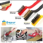 DapurBD-Kitchenware-Cleaning Tools-3 in 1 Steel Copper Wire Combination Gas Stove Cleaning Brush-02