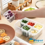 DapurBD-Kitchenware-Storagebox-6 Grids Refrigerator Food Vegetable Fruit Storage Box-08