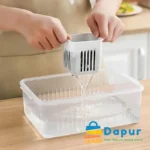 DapurBD-Kitchenware-Storagebox-6 Grids Refrigerator Food Vegetable Fruit Storage Box-09