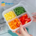 DapurBD-Kitchenware-Storagebox-6 Grids Refrigerator Food Vegetable Fruit Storage Box-11