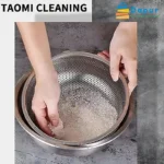 16.5-31.5cm Large Rice Washing Bowl New 304 Stainless Steel Storage Baskets-DapurBD-06