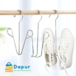 DapurBD-Home Decorate-Stainless Steel Shoes Drying Rack Hanger Hook-02