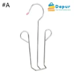 DapurBD-Home Decorate-Stainless Steel Shoes Drying Rack Hanger Hook-03