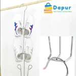 DapurBD-Home Decorate-Stainless Steel Shoes Drying Rack Hanger Hook-05