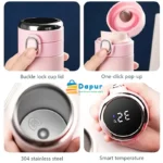 DapurBD-Kitchenware-Thermal Flasks & Containers-Premium Stainless Steel Smart Water Bottle Thermos Temperature Display Vacuum Flask-07