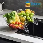 Multifunctional Drain Basket Large Capacity Vegetable Washing Basket-DapurBD-10