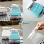 Portable Mini Folding Kettle Electric Silicone Foldable Water Kettles- Kithcenware-Thermal Flasks & Containers-DapurBD-07